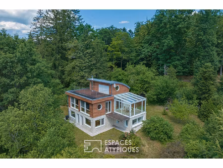 maison contemporaine en pleine nature
