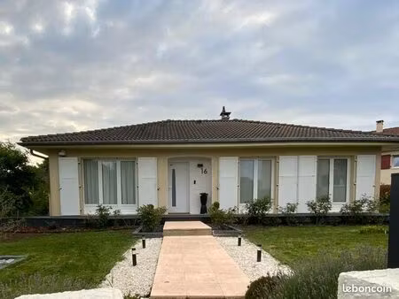 maison individuelle plain-pied avec sous-sol complet aménagé  metz magny  167m2 de surface