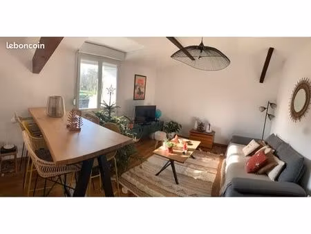 t3 69m2 + cour 20m2 à dax