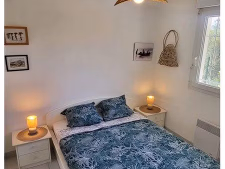 t2 meublé 34 m² – frontignan plage – terrasse – parking
