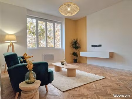 appartement t2 meublé 51m² centre-ville