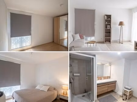 a louer : appartement de 60m2 (+terrasse de 13m2) à port marianne  montpellier. libre au 1