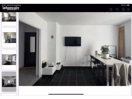 loue particulier f3 meublé quartier près d’arenes montpellier
