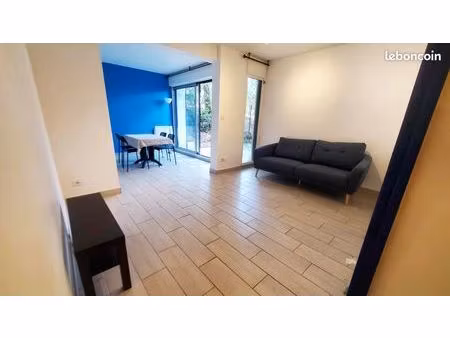 t3 meublé 74 m² avec jardin privatif – aiguelongue – colocation acceptée