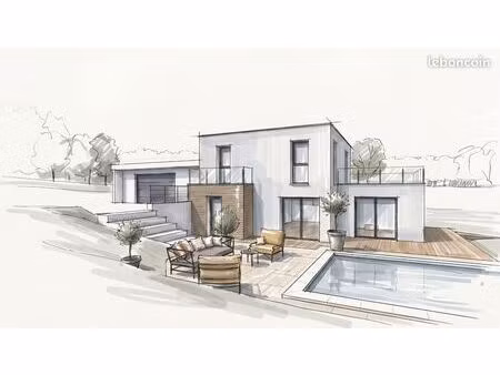 projet de construction d'une maison 115 m² avec terrain à saint-just-saint-rambert (42)