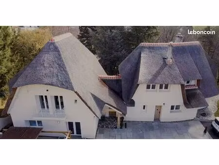 chaumière de caractère rénovée 250 m² — parc arboré 6200 m² — dpe b