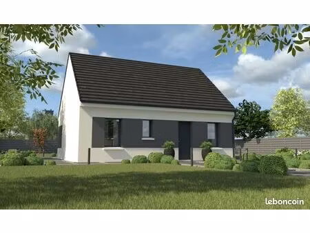 projet de construction d'une maison 80 m² avec terrain à saintines (60)