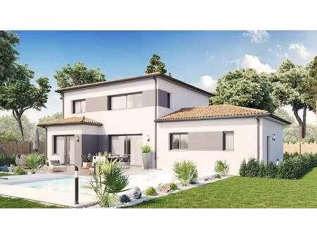terrain avec maison neuve à vendre