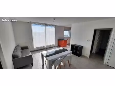 appartement t3 meublé – 64 m² – quartier val de moine à cholet
