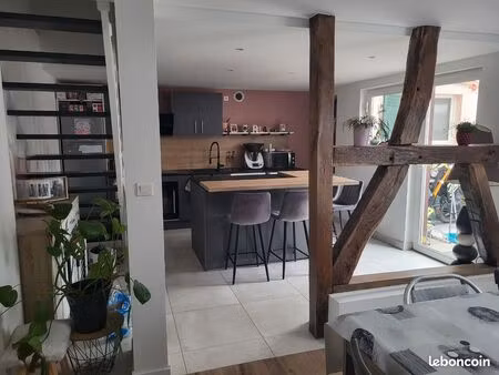 appartement 4 pièces duplex rez-de-jardin