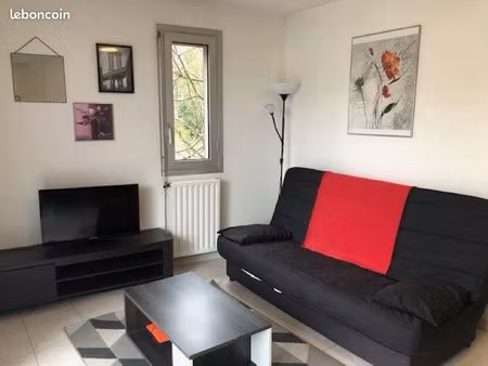t2 meublé avec garage rangueil pech-david