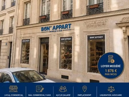 chaussures  fonds de commerce paris