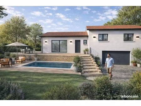 projet de construction d'une maison 89 m² avec terrain à genilac (42)
