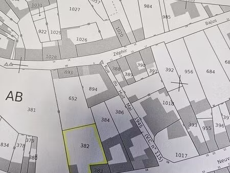 terrain 579 m² avesnes le comte