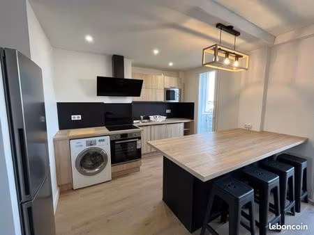 arenes t4 meublé avec balcon et cave proche métro