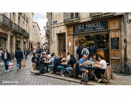 fonds de commerce restauration rapide 45 m²