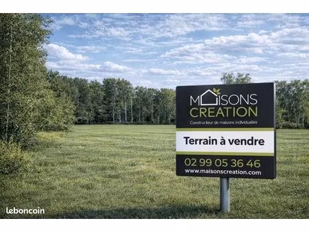 terrain 389 m² lehon