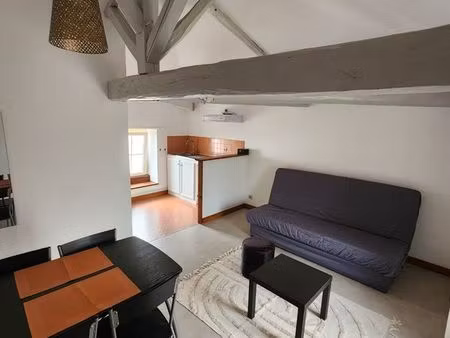 studio meublé 21m²