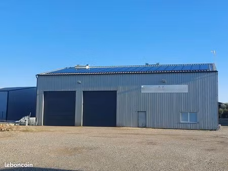 atelier équipé d'un pont roulant 5 tonnes et bureaux au sud de toulouse