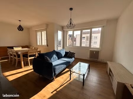 appartement meublé t3 de 63 m² lumineux avec balcon & cave – hyper-centre