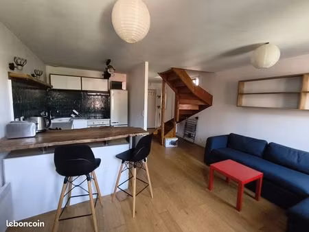 toulouse saint-cyprien – duplex t2bis charmant meublé – quartier ravelin
