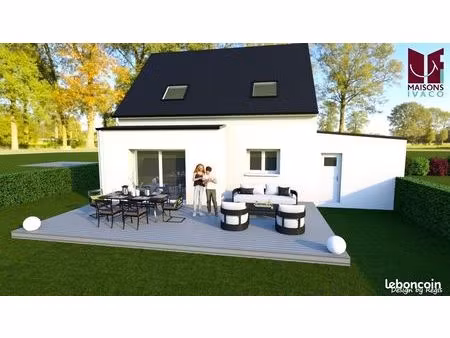 maison 91.54 m² avec terrain à ploeren (56)