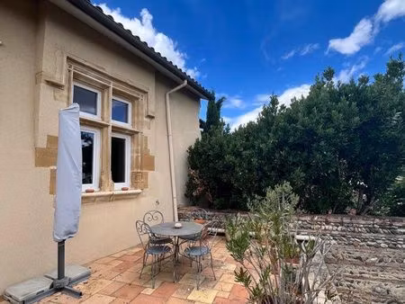 au cœur de seysses - à louer - superbe maison de ville avec terrasse exposée sud