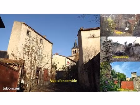 maison de village + terain constructible - projet à forte valeur ajoutée