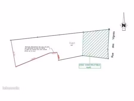 terrain 1463 m² olwisheim
