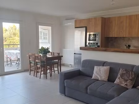 t4 meublé 80m² -terrasses 25m²-garage-cave-ajaccio