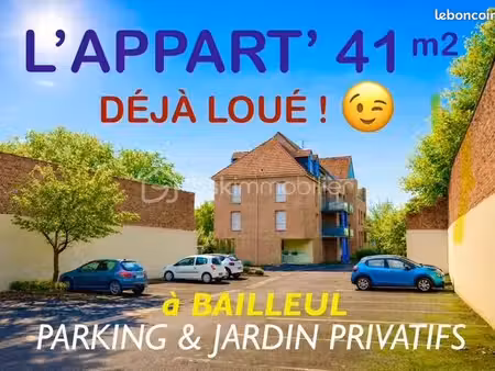 appartement 2 pièces 41 m²