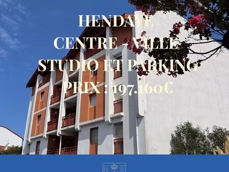 studio de 36.11m2  parking  hendaye