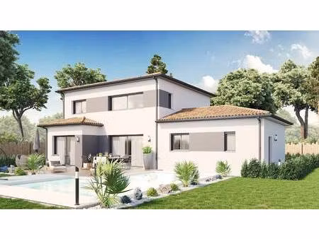 terrain avec maison neuve à vendre