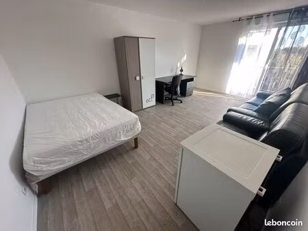 appartement t3 bron centre chambres à louer de standing meublé avec terasse université lyo