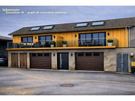 plateau d’environ 210 m² à aménager en 2 logements