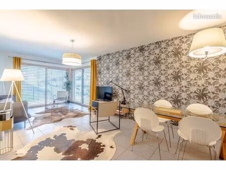 magnifique t4 meublé 89m2 st julien en genevois 74160