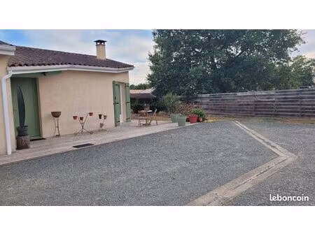 échangerai définitivement maison plein pied contre appartement 2 chambres dans les landes 