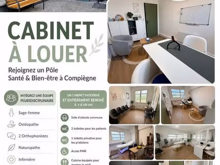 location de cabinet à compiègne