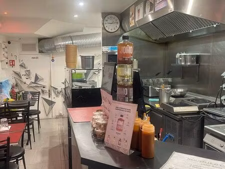 vends fonds de restaurant