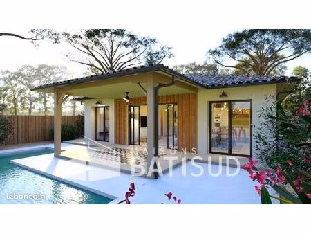 le porge magnifique maison 90m² + terrasse couverte