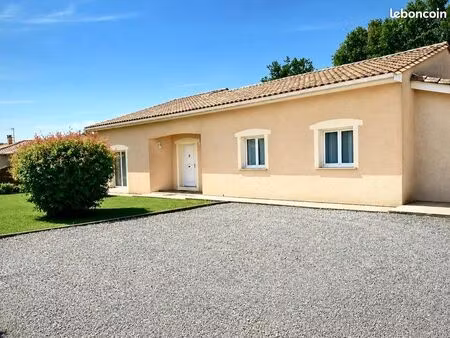 maison 138 m² – 3 chambres – jardin  garage 