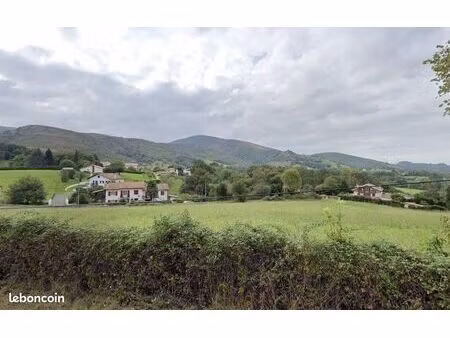 terrain 645 m² urrugne