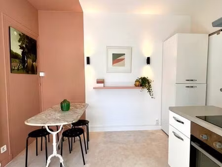 appartement 2 pièces meublé avec jardin