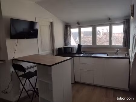 appartement studio meublé au centre de semur-en-auxois