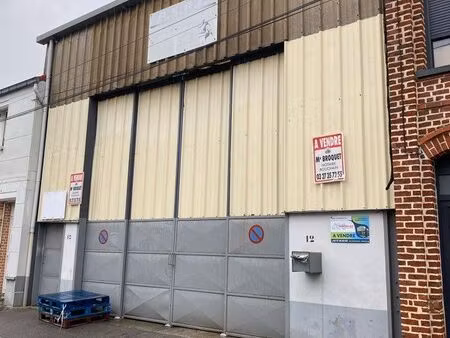 entrepôt 600m2 sur escaudain