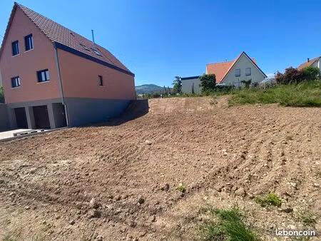 terrain constructible de 3 ares 45 dambach la ville
