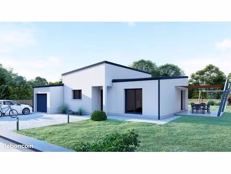 projet de construction d'une maison 85.7 m² avec terrain à basse-goulaine (44)