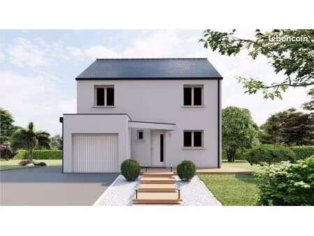 projet de construction d'une maison 99.57 m² avec terrain à carquefou (44)