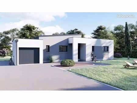 projet de construction d'une maison 75.27 m² avec terrain à suce-sur-erdre (44)