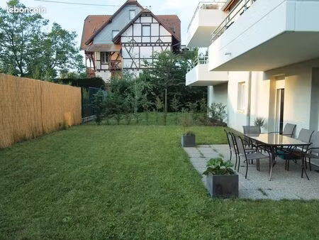 appartement 3 pièces avec jardin privatif- muttersholtz 67600